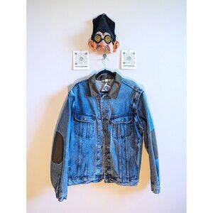 Dakota Denim Jacket with Green Details - XL